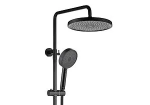 Душевая система с термостатом для ванны Aquatek Вега чёрный матовый AQ2043MB Душевая система с термостатом для ванны Aquatek Вега чёрный матовый AQ2043MB, 3
