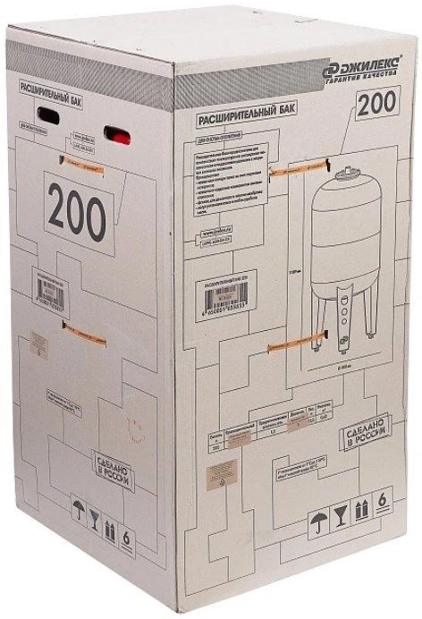 Расширительный бак Джилекс 200 В 6 бар 7792