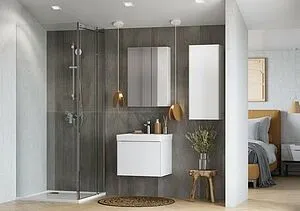 Шкаф Aquaton Асти 35 белый матовый/белый глянец 1A262903AX2B0, 4