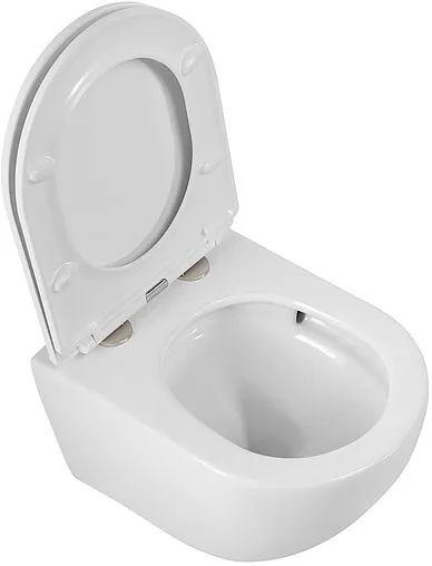 Унитаз подвесной безободковый Cezares Relax Tornado белый CZR-38088-49-TH-TOR/SC