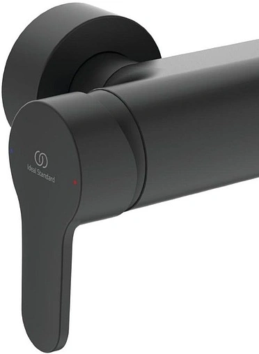 Душевая система со смесителем для ванны Ideal Standard Cerafine O чёрный матовый BC749XG