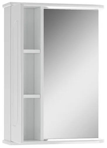 Шкаф-зеркало Айсберг Радуга 50 белый DA1137HZR