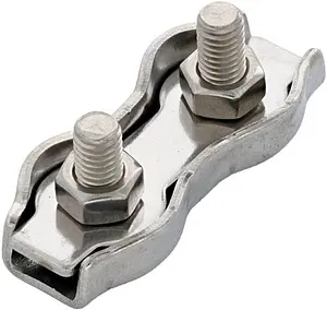 Зажим для троса из нержавеющей стали 3мм ACR SS304 DOUBLE Зажим для троса из нержавеющей стали 3мм ACR SS304 DOUBLE, 5