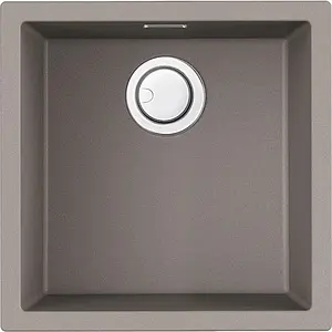 Мойка кухонная Omoikiri Yamakawa 45-U/I-GR leningrad grey 4993778, 1