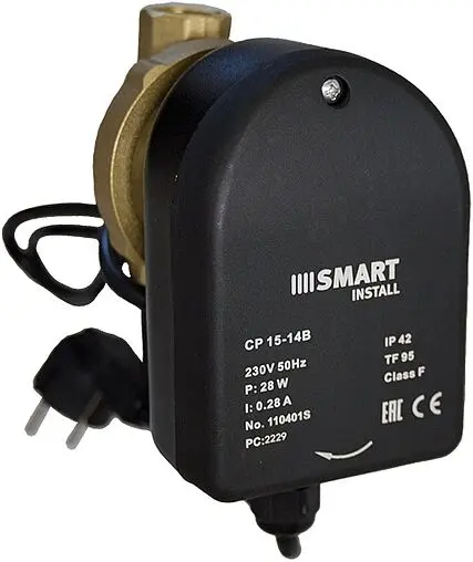 Насос циркуляционный для ГВС Smart Install CP 15-14 B 110401S