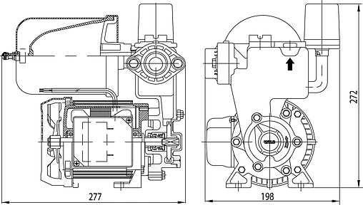 Насос для повышения давления Wilo PW-175EA 3059260