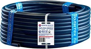 Труба ПНД питьевая Политэк 25 x 2.0 мм SDR13.6 РЕ100 черная PE1W025020 на отрез Труба ПНД питьевая Политэк 25 x 2.0 мм SDR13.6 РЕ100 черная PE1W025020 на отрез, 3