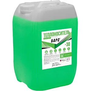 Теплоноситель (Антифриз) пропиленгликоль БАРС ECOLOGY EXTREME -30 20кг, 1