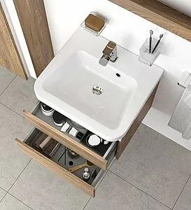 Тумба под умывальник подвесная Ravak 10° II 65 белый X000001286, 3