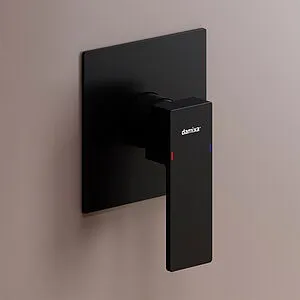 Смеситель для душа скрытого монтажа Damixa Gala чёрный матовый 537500300, 4