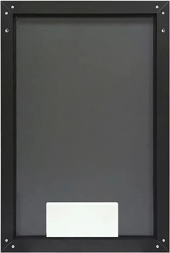 Зеркало с подсветкой Continent Frame Black Led 70x100 чёрный ЗЛП616