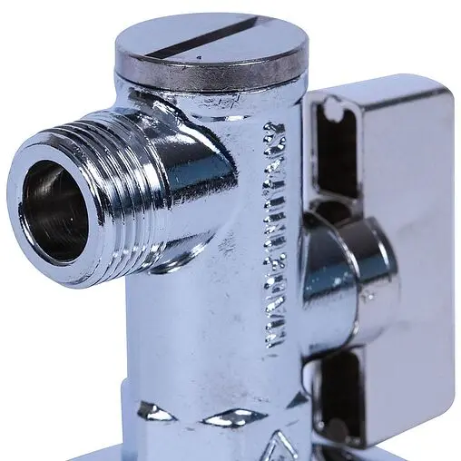 Кран шаровый угловой с фильтром ½&quot;н x ⅜&quot;н Bugatti Minnesota 08710004