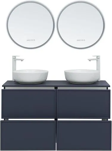 Тумба-умывальник Aquanet Арт 60 маренго 00313264+00306390