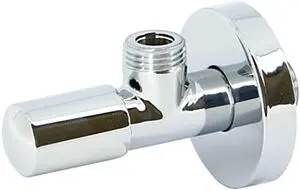 Вентиль регулирующий угловой ½&quot;н x ½&quot;н хром Uni-fitt LUX 185L2000, 3