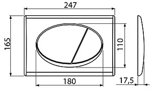Инсталляция для подвесного унитаза Set 3 в 1 AlcaPlast Sadromodul AM101/1120+M70-001 с кнопкой белый глянцевый Инсталляция для подвесного унитаза Set 3 в 1 AlcaPlast Sadromodul AM101/1120+M70-001 с кнопкой белый глянцевый, 5