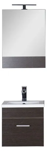 Шкаф-зеркало Aquanet Нота 50 L венге 00172682 Шкаф-зеркало Aquanet Нота 50 L венге 00172682