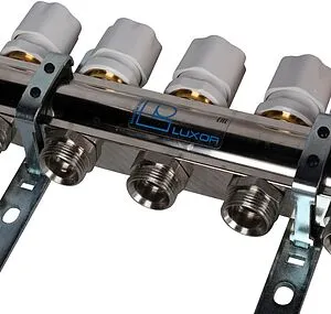 Группа коллекторная без расходомеров 5 отводов 1&quot;в/в x ¾&quot;ек Luxor CD 468M/5 15552705MN, 5