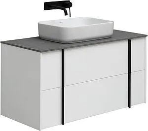 Тумба-умывальник подвесной Allen Brau Reality 120 белый 1.32008.WM+, 1