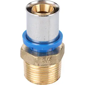 Муфта пресс переходная 20мм x ¾"н APE ARL1004200 Муфта пресс переходная 20мм x ¾"н APE ARL1004200, 1