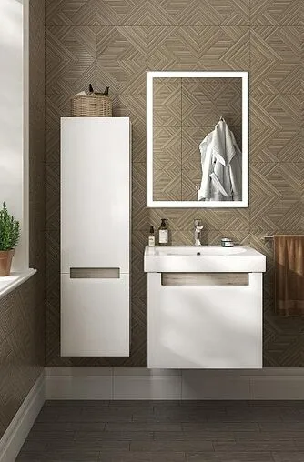 Шкаф-пенал подвесной Kerama Marazzi Buongiorno Plus 36 L белый BGP.130Lh\WHT