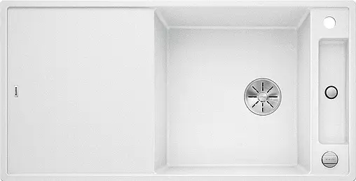 Мойка кухонная Blanco Axia III 6 S 100 (доска ясень) белый 523504