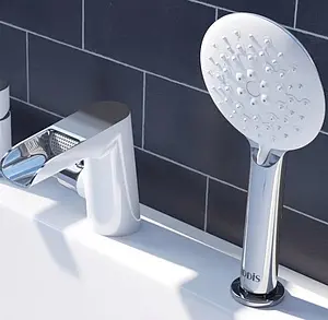 Смеситель на борт ванны на 3 отверстия IDDIS Cloud хром CLOSB3Ki07, 5