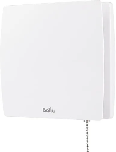 Вентилятор вытяжной Ballu BAF-SL 100 VP белый