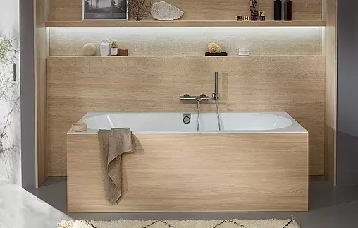 Ванна квариловая Villeroy&Boch Oberon 2.0 170x75 альпийский белый UBQ170OBR2DV-01