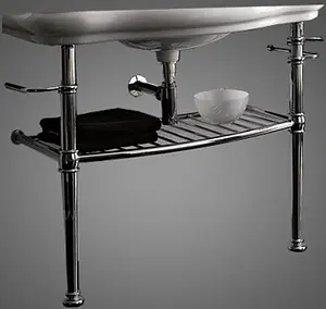 Консоль Kerasan Retro 78 хром 730090 Консоль Kerasan Retro 78 хром 730090, 1