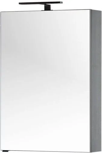 Шкаф-зеркало Aquanet Алвита 60 R серый антрацит 00183989