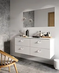 Тумба-умывальник подвесная Ravak Comfort 120 белый X000001377+X000001377+X000001381+, 3