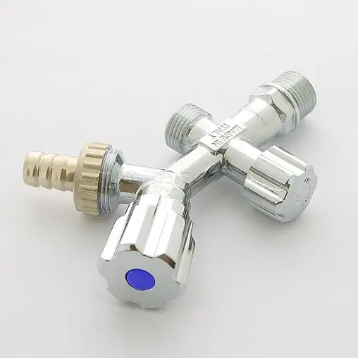 Вентиль регулирующий комбинированный ½"н x ½"н x ¾"н/ш хром Uni-fitt 188A2900