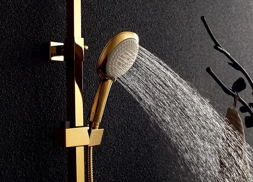 Душевая система со смесителем для ванны D&amp;K Berlin.Tourto золото DA1433703A01