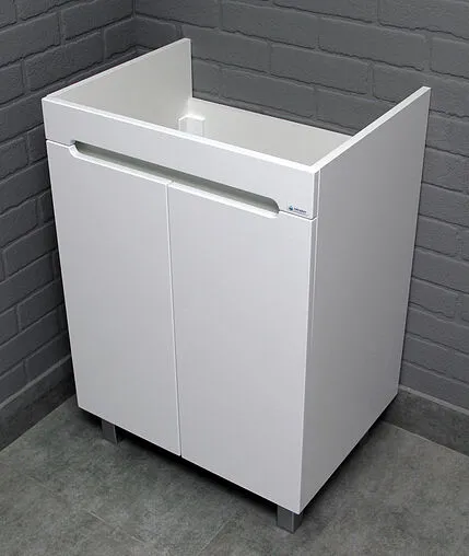 Тумба под умывальник напольная Айсберг Como 60 белый DA2502T