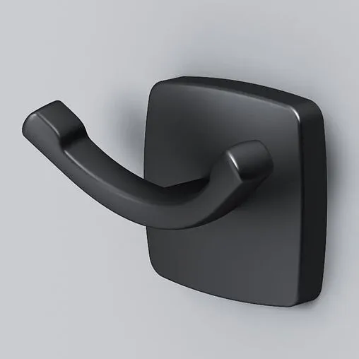 Крючок двойной Am.Pm Gem чёрный матовый A9035622