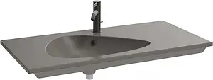 Раковина Jacob Delafon Nouvelle Vague 101 серый гранит EXAQ112-Z-MG2 Раковина Jacob Delafon Nouvelle Vague 101 серый гранит EXAQ112-Z-MG2, 1