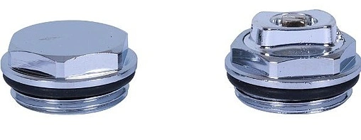 Комплект радиаторный универсальный ¾&quot; Global черный