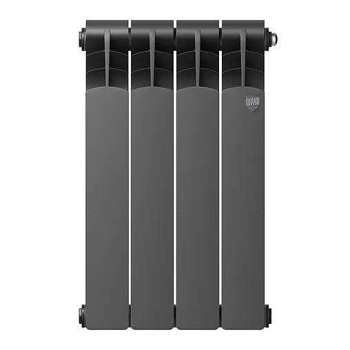 Радиатор биметаллический 4 секций Royal Thermo Revolution Bimetall 500 2.0 Noir Sable RTRBNS250004 Радиатор биметаллический 4 секций Royal Thermo Revolution Bimetall 500 2.0 Noir Sable RTRBNS250004