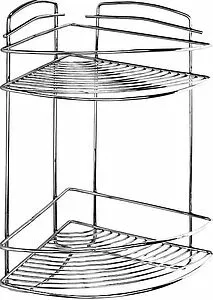 Полка Milardo Shelf хром 209WC20M44, 1