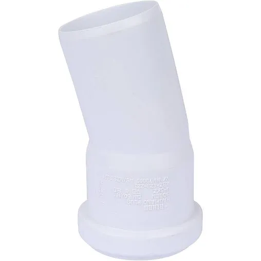 Отвод внутренний бесшумный D=75мм Угол 15° Rehau Raupiano Plus 11211441002