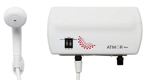 Водонагреватель проточный электрический Atmor Basic 5 KW Shower 3520064