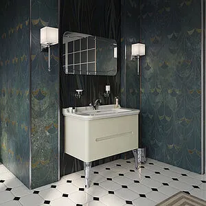 Тумба-умывальник Kerasan Waldorf 100 bi vaniglia matt 925530+4142K1bi/cr*3 Тумба-умывальник Kerasan Waldorf 100 bi vaniglia matt 925530+4142K1bi/cr*3, 5