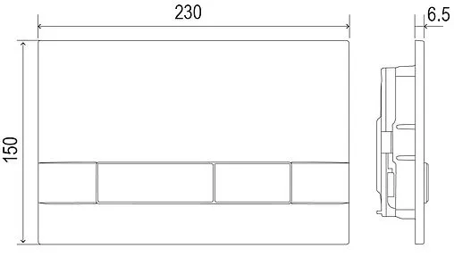 Комплект 5 в 1 Lemark Peneda Expert+Bit+ Glazer Black 100122237 с кнопкой Bit 9802006 черный матовый soft touch