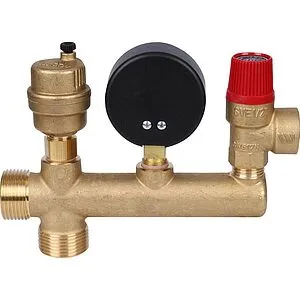 Группа безопасности котла до 40 кВт 1&quot; 2.5 бар Buderus KSS 7747304827, 2