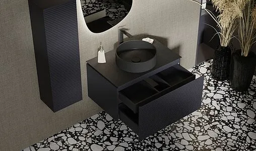 Тумба под умывальник подвесная Jorno Stone 80 антрацит Stn.01.80/P/A/JR Тумба под умывальник подвесная Jorno Stone 80 антрацит Stn.01.80/P/A/JR