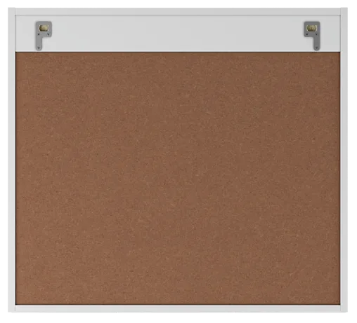 Шкаф-зеркало Домино Аврора 80 белый DV8009HZ