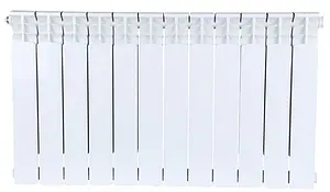 Радиатор биметаллический 12 секций нижнее правое подключение Stout Space 500 SRB-0320-050012 Радиатор биметаллический 12 секций нижнее правое подключение Stout Space 500 SRB-0320-050012, 2