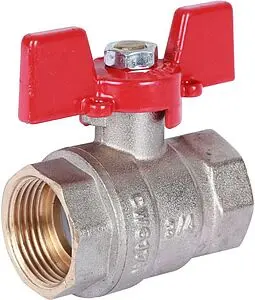 Кран шаровый ¾"в x ¾"в Rommer RBV-0003-0110220, 1