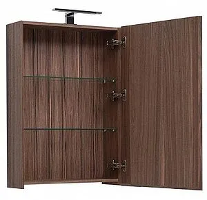 Шкаф-зеркало Aquanet Нью-Йорк 60 L орех 00203951 Шкаф-зеркало Aquanet Нью-Йорк 60 L орех 00203951, 4