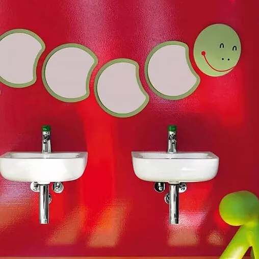 Зеркало Laufen Florakids 32.8 зелёный 4.6161.2.003.472.1